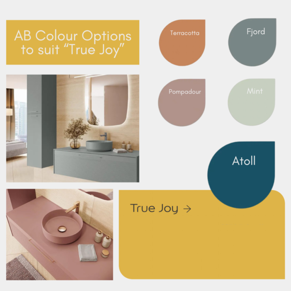 Bathroom colour trends