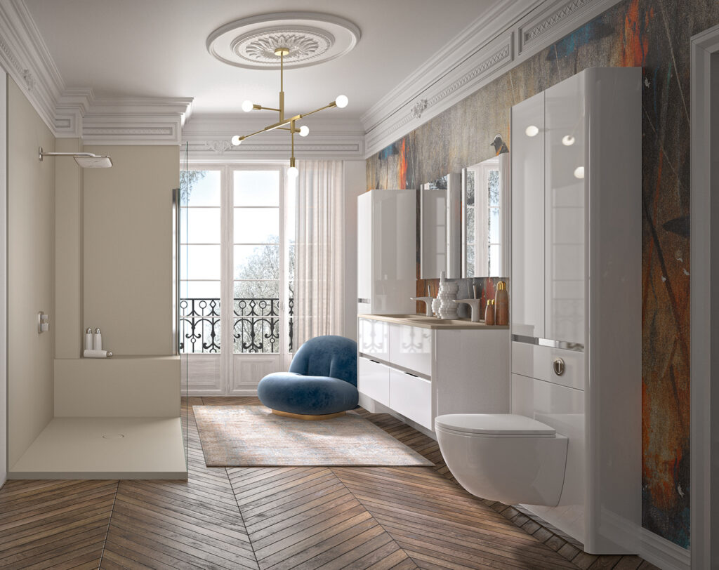 Ambiance Bain Modular Bathroom Furniture Dolce Collection