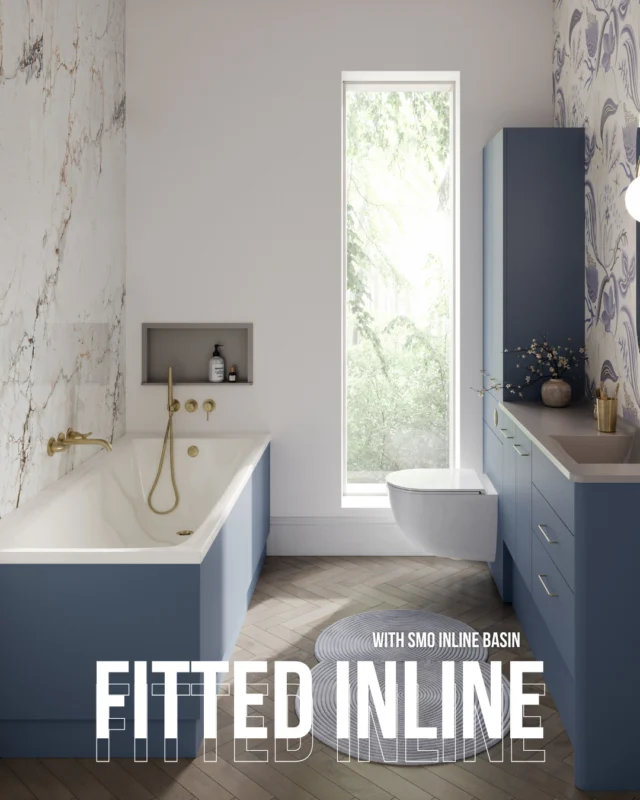Fitted Inline - The space-saving solution with style.⁠
⁠
Fitted Inline adds a sleek, modern touch to your bathroom while maximising functional space.⁠
⁠
Perfect for making the most of your layout without compromising on style.⁠
⁠
-⁠
⁠
🔗 Tap the link in our bio to browse our luxury bathroom furniture ranges!⁠
⁠
🛁 Don’t forget to drop us a follow!⁠
⁠
📲 Visit our bio & fill in our contact form to get in touch!⁠
⁠
#bathroominspo #bathroomdecor #interiordesign #bathroomfurniture #modularbathroomfurniture #fittedbathroomfurniture #showerspaces